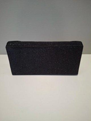 Bolso de fiesta negro brillante