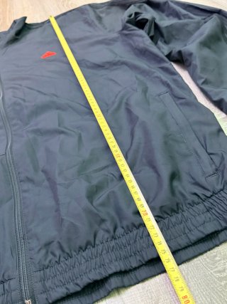 Adidas Chaqueta Negra Vintage 3 Rayas Y2K