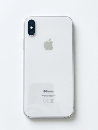 iPhone X Apple Blanco/Plateado