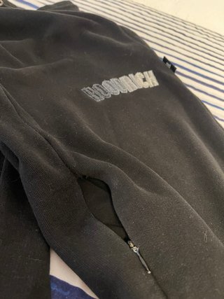 Pantalón chándal negro Hoodrich