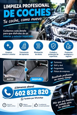 Limpieza de coches integral