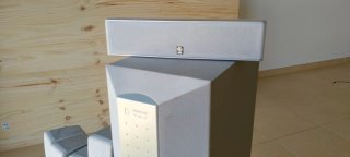Home Cinema y reproductor de DVD Completo Beige/Bl