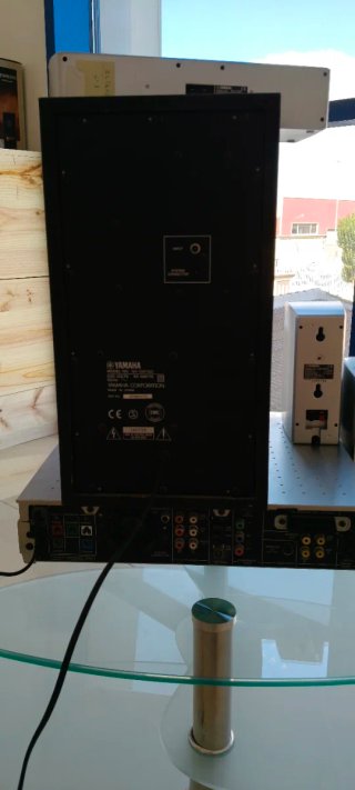 Home Cinema y reproductor de DVD Completo Beige/Bl