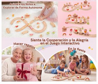 NUEVO! Tren Madera Niños