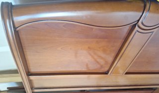 Cabecero madera cama 1,35