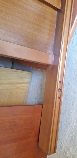 Cabecero madera cama 1,35
