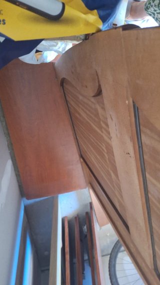 Cabecero madera cama 1,35