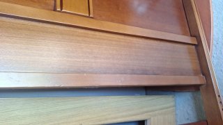 Cabecero madera cama 1,35