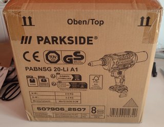 Remachadora Parkside PABNSG 20-Li A1