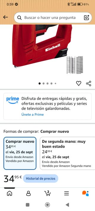 Grapadora eléctrica Einhell