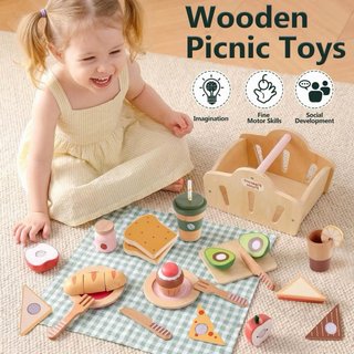 NUEVO! Juego Picnic Madera  Niños