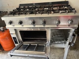 Cocina Repagas 6 fuegos + Horno