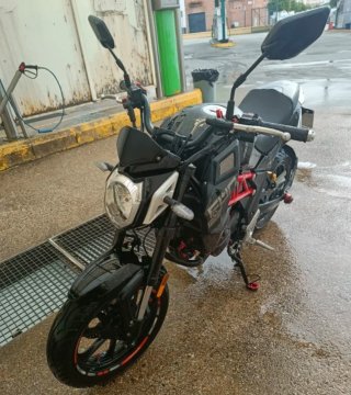 Macbor 125 Fun Plus Negra/Roja