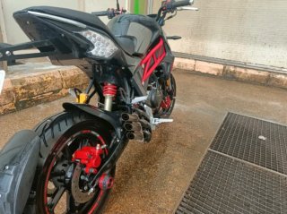 Macbor 125 Fun Plus Negra/Roja