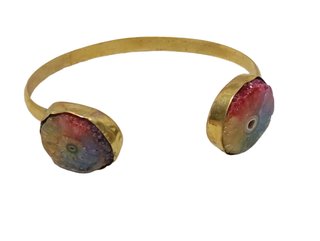 Pulsera artesanal piedras naturales
