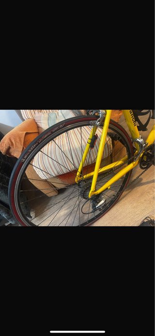 Bicicleta Decathlon Trivan 3 Amarilla