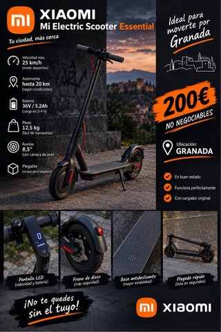 Patinete Eléctrico Xiaomi 6