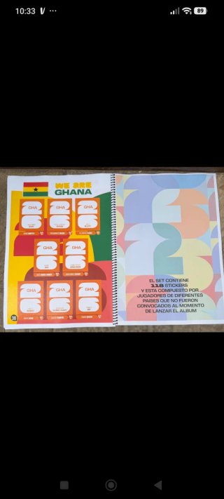 Álbum Cromos Mundial 2026 FIFA Update