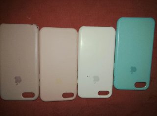 Fundas iPhone 8. Lote completo por 20€.