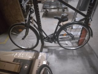 Bicicleta Urbana de Paseo Negra 700mm (28")