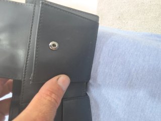 Cartera Michael Kors Azul y Gris original