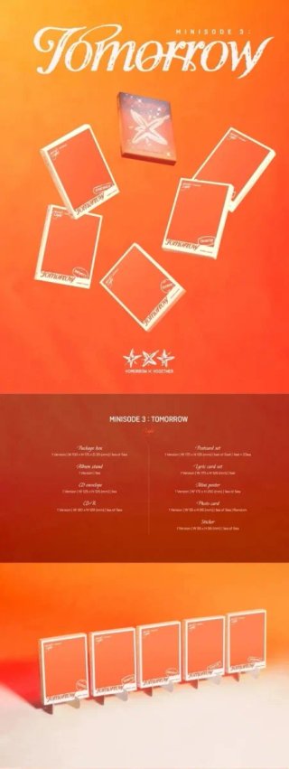 TXT MINISODE 3 : TOMORROW (LIGHT VER.) Sin pc