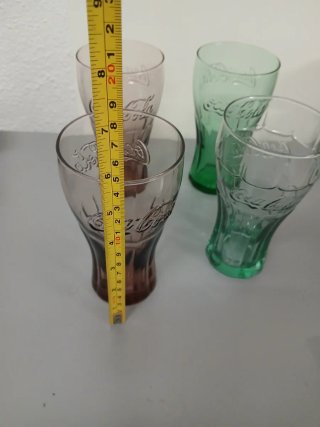 Conjunto Copos Coca-Cola Vidro