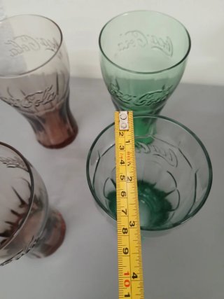 Conjunto Copos Coca-Cola Vidro