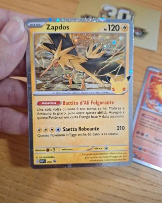 Trio Leggendario Pokemon 30 Anniversario Promo
