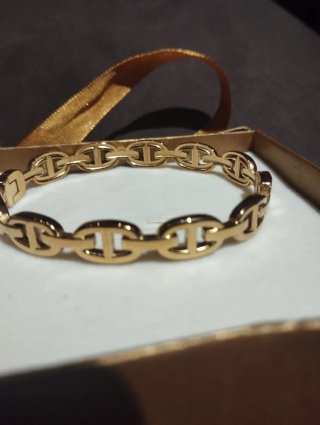 Pulsera estilo marinero dorada