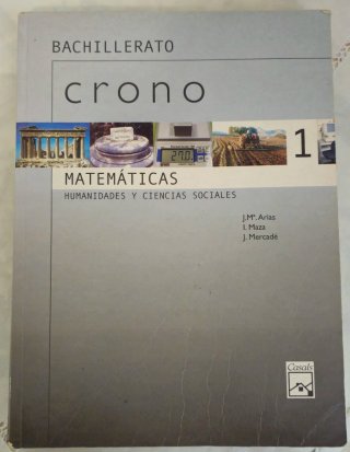Crono - Matemáticas 1 BA CCSS