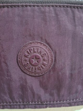 Bolso bandolera Kipling morado