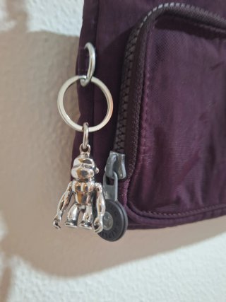 Bolso bandolera Kipling morado