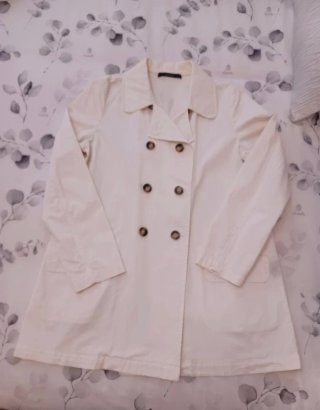 Gabardina Sita Murt Blanca