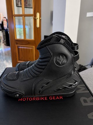 Botas Moto Armure Talla 40 Negras
