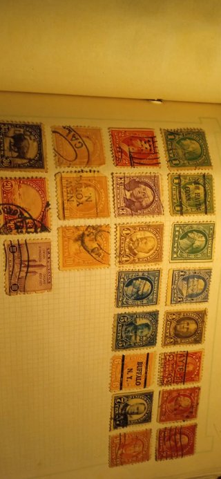 Sellos antiguos EE. UU. - Colección