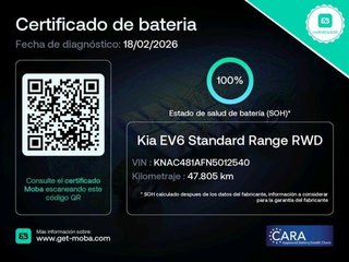 Kia EV6 GT-Line 77,4kWh Long Range RWD 168 kW (229 CV)