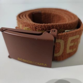 Cinturón DC Shoes Hebilla Marrón Logo