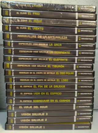 Colección Documentales BBC 18 DVDs