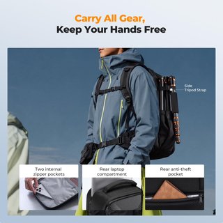 Mochila K&F CONCEPT para cámara y Dron - NUEVA