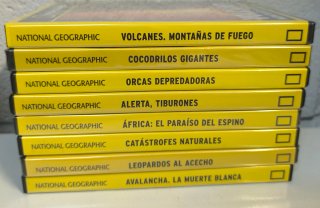 Documentales National Geographic 8 DVDs