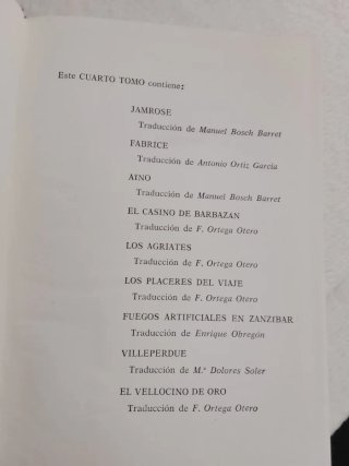 Obra completa de Pierre Benoit. Tomos 1,2,3 y 4
