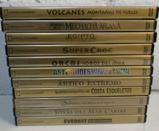 Colección 11 DVDs National Geographic