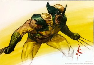 Portfolio DC y Marvel de Riccardo Federici