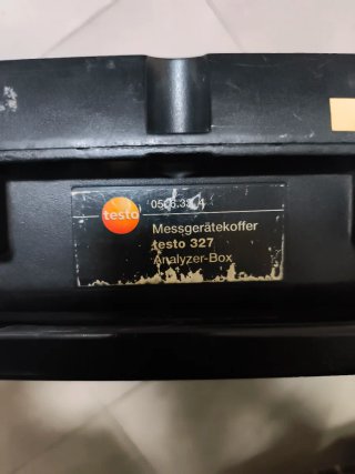 Analizador de Gases de Combustión Testo 327-1 (Kit