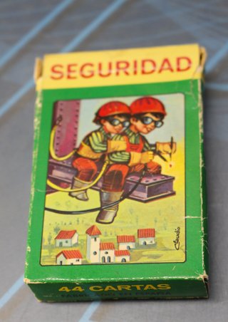 03, Baraja El Juego de la Seguridad. Heraclio Fournier, 1974.