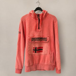 Sudadera Geo Norway Salmón Talla XS Mujer