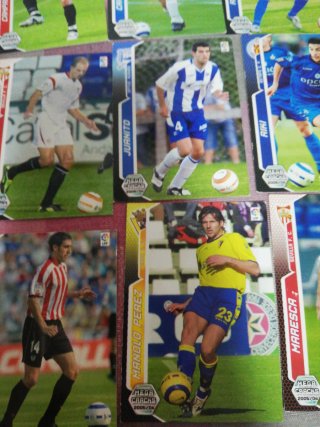 Lote 32 cromos Mega Crack 2005/2006