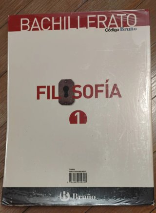 Filosofía 1, Bachillerato