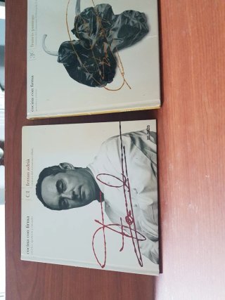 Libros Cocina con firma